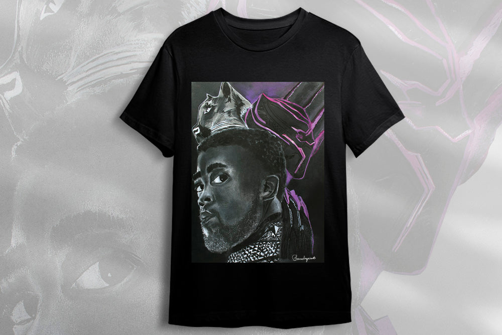 King Chadwick Boseman tribute Unisex T-shirt