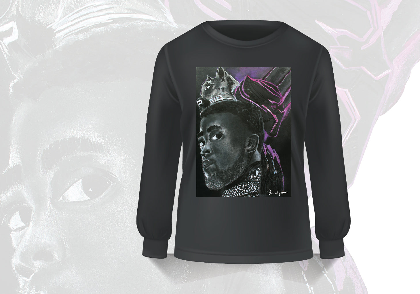 King Chadwick Boseman tribute Unisex Jumper